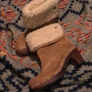 UGG clog booties
